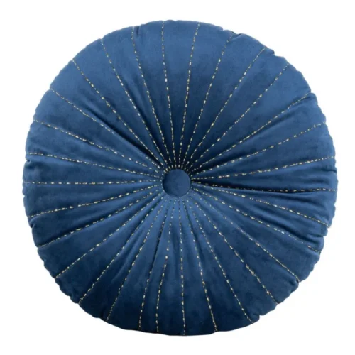 velours-kussen-POEC-01 velours kussen blauw rond