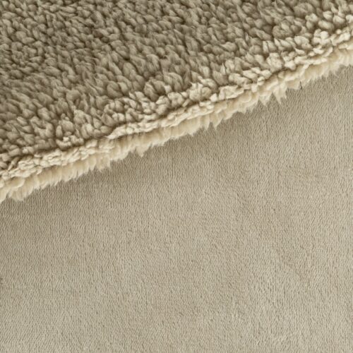 deken velours beige