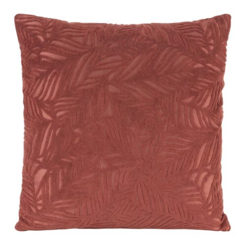 Kussenhoes velours met plantenmotief JQK-04
