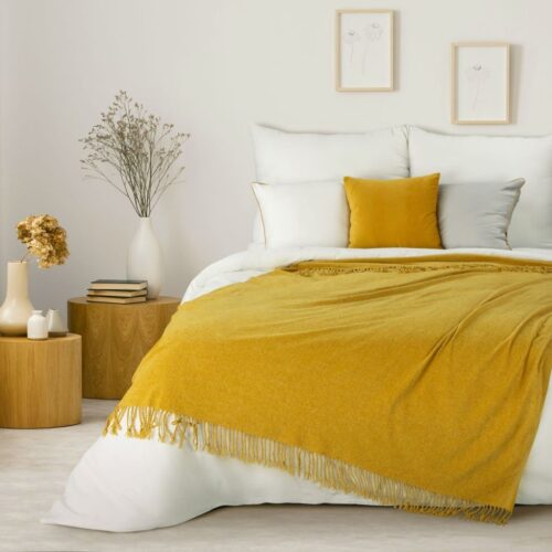 Dekensprei met franjes K121-B