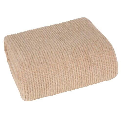 K132-A2 Deken met Wafelstructuur - Beige