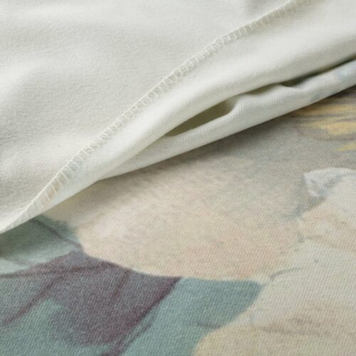 K148-Aa Deken met bloemenprint K148-A