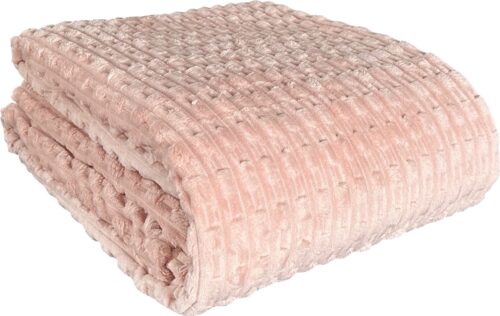 Deken-sprei met strepen in reliëf KFD-01