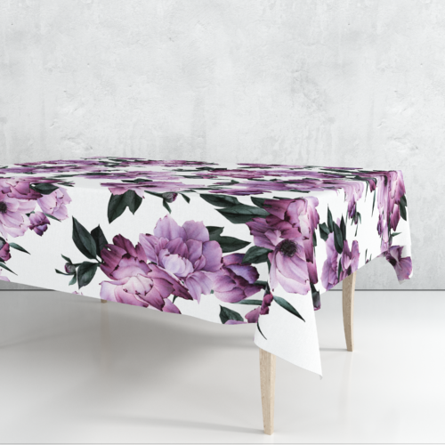 M01-5oa Overlay met pioenroos print OM01-5 Emma