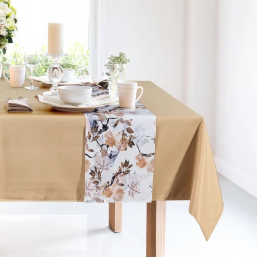 OKE-04c Tafelkleed met loper 140x260