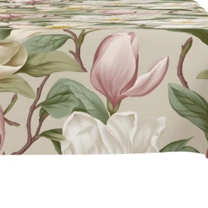 Overlay met magnolia print OM01-11 Emma