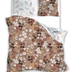 Dekbedovertrek met bloemenprint PEQ-007