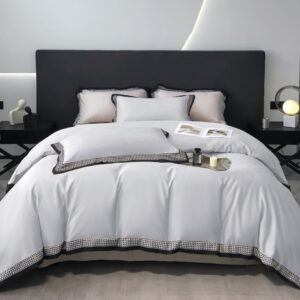Dekbedovertrek met decoratieve biezen PGP-02