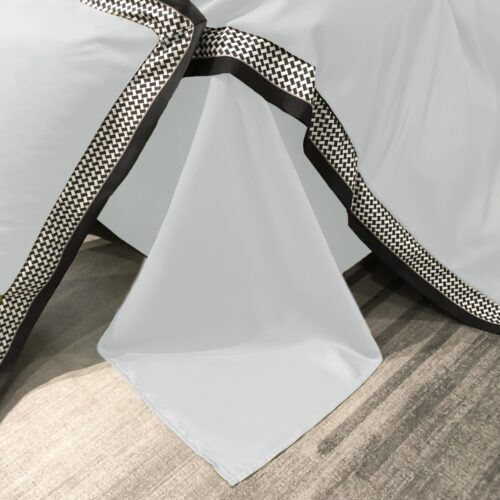 PGP-02c Dekbedovertrek met decoratieve biezen PGP-02