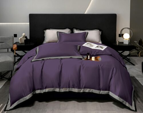 PGP-04 Dekbedovertrek met decoratieve biezen PGP-04