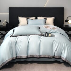 Dekbedovertrek met decoratieve biezen PGP-05