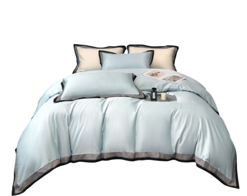 PGP-05g Dekbedovertrek met decoratieve biezen PGP-05
