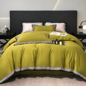 Dekbedovertrek met decoratieve biezen PGP-06