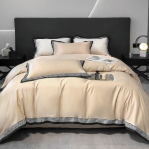 Dekbedovertrek met decoratieve biezen PGP-07