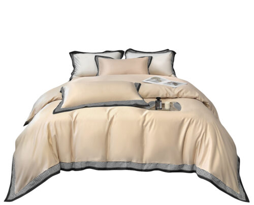 PGP-07g Dekbedovertrek met decoratieve biezen PGP-07