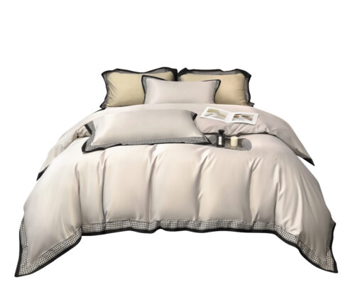 PGP-08g Dekbedovertrek met decoratieve biezen PGP-08