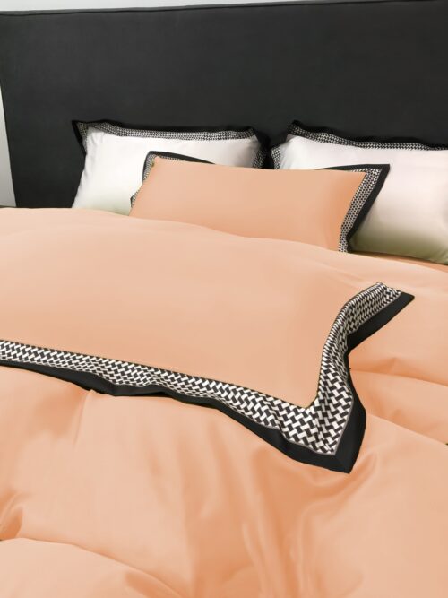 PGP-09a Dekbedovertrek met decoratieve biezen PGP-09