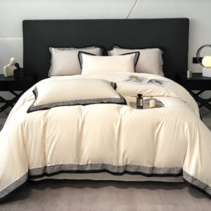 Dekbedovertrek met decoratieve biezen PGP-10