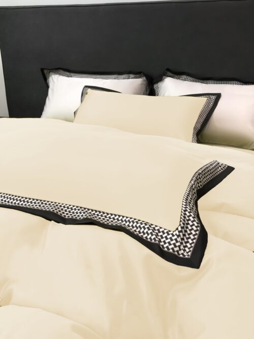 PGP-10a Dekbedovertrek met decoratieve biezen PGP-10