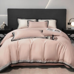 Dekbedovertrek met decoratieve biezen PGP-12