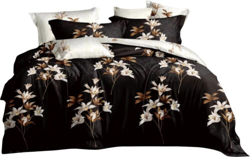 PME-540 Dekbedovertrek met bloemen PME-540