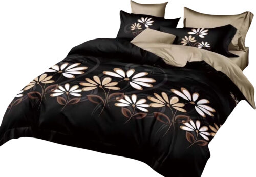 PME-638 Dekbedovertrek met bloemen PME-638