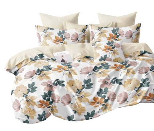 Dekbedovertrek met bloemen PME-685