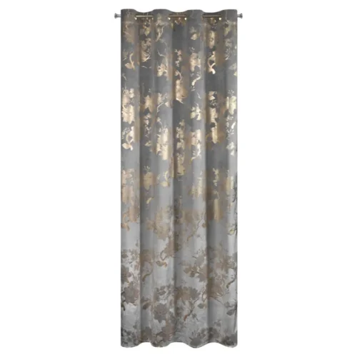 810px_ZKKK-02b Velvet Gordijn met Gouden Bloemenprint