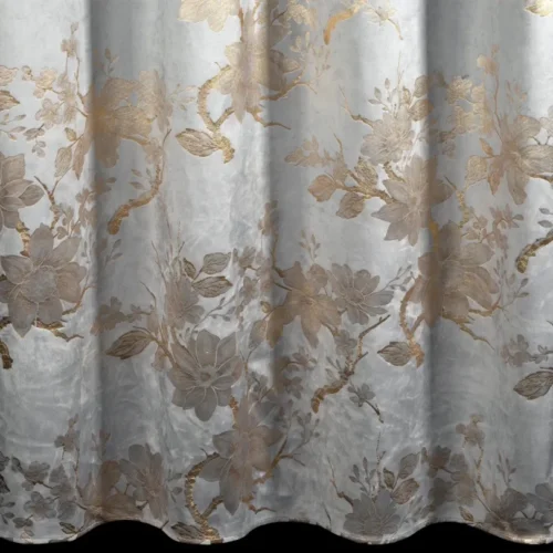 810px_ZKKK-02e Velvet Gordijn met Gouden Bloemenprint