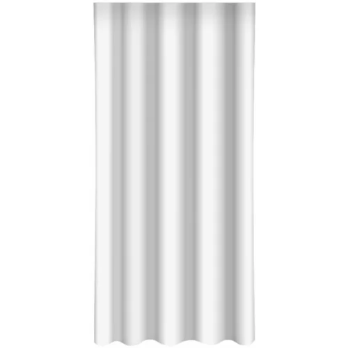 Decoratief plooigordijn wit ZMA-02