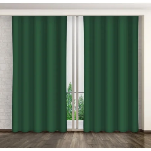 810px_ZMA-64 Decoratief plooigordijn donkergroen ZMA-64