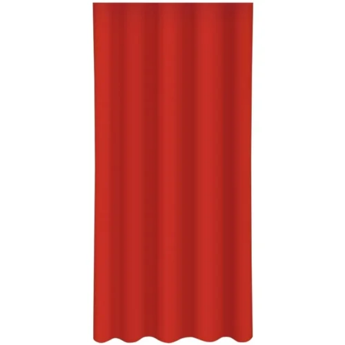 Decoratief plooigordijn rood ZMA-66