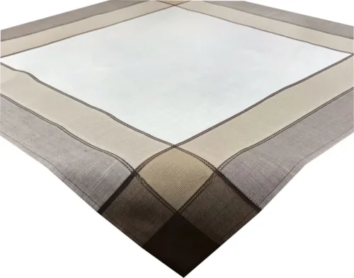 OAB2-85x85. Witbruin tafelkleed OAB-02