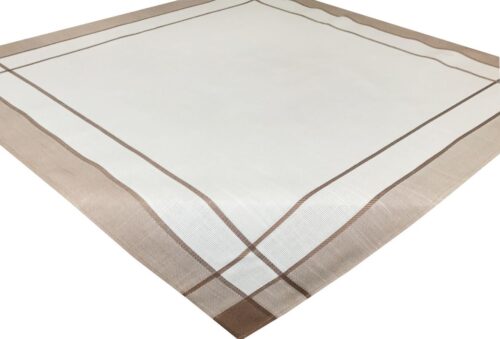 OC-04-85x85. Decoratief tafelkleed wit OC-04