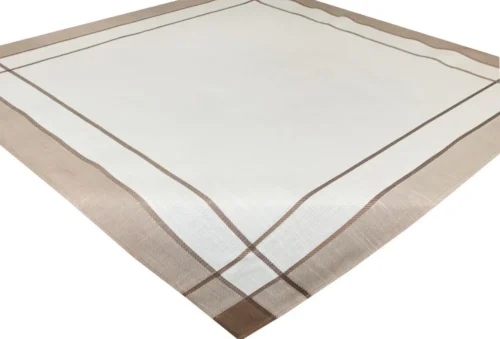 OC-04-85x85. Decoratief tafelkleed wit OC-04
