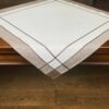 Decoratief tafelkleed wit OC-04