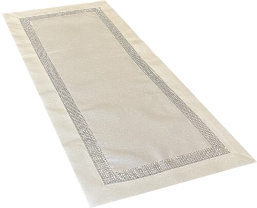 OH-233-B-40x85. Loper met glanzende draad en zirkonen OH-233-B