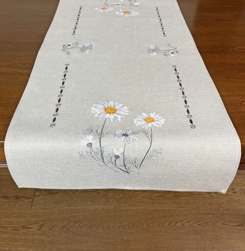 OH-238-B-55 Loper met Bloemen - Grijs