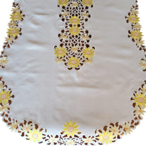 Loper met bloemenborduurwerk OH-255-A