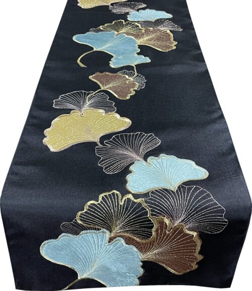 OH257-03 Loper met Ginkgo-blad borduurwerk OH257-03