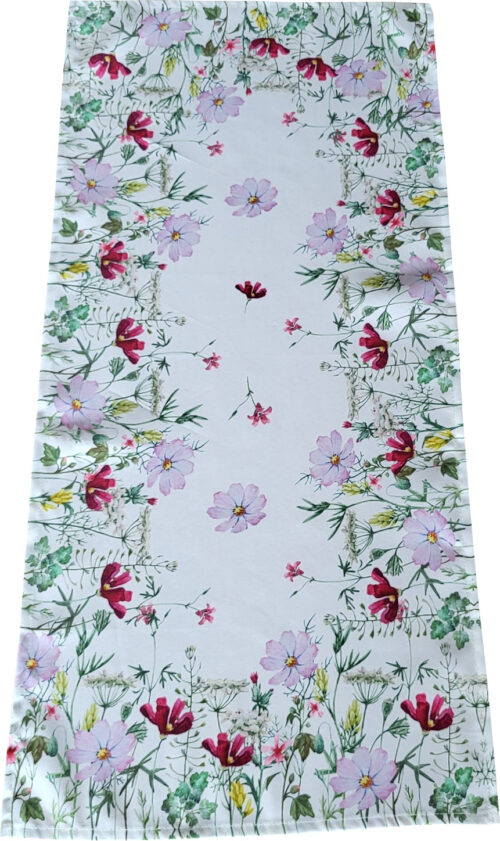 OHA06-1-40X85 Bloemenprint loper OHA06-1