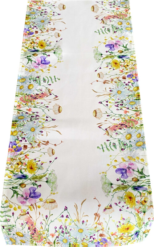 Loper met wilde bloemenprint OHA08-1