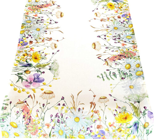Loper met wilde bloemenprint OHA08-1