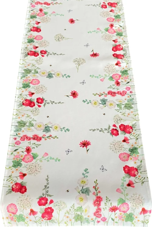 Loper met wilde bloemenprint OHA09-1