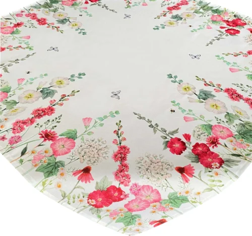 Overlay met wilde bloemenprint OHA09-1