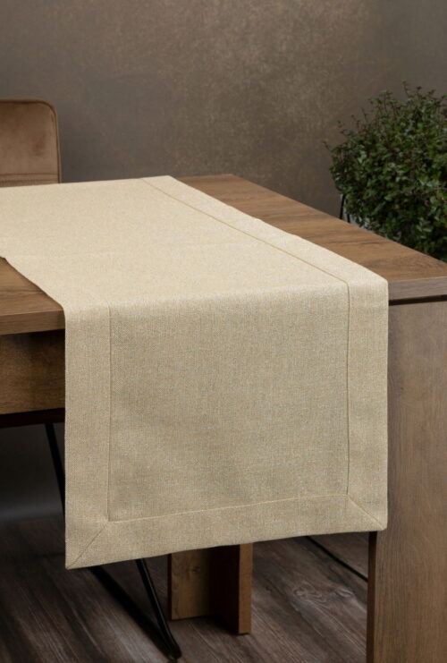 Decoratieve tafelloper goud OID-01