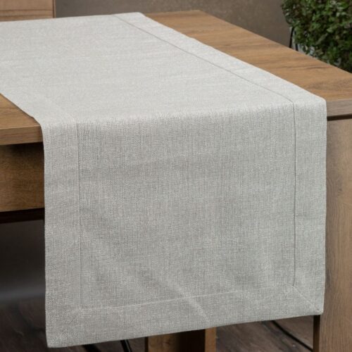 Decoratieve zilveren tafelloper OID-03