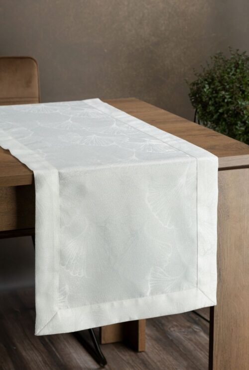 Decoratieve natuurlijke tafelloper OIE-01