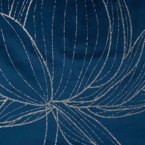 OIF-09b Fluwelen tafelloper met bloemenprint OIF-09
