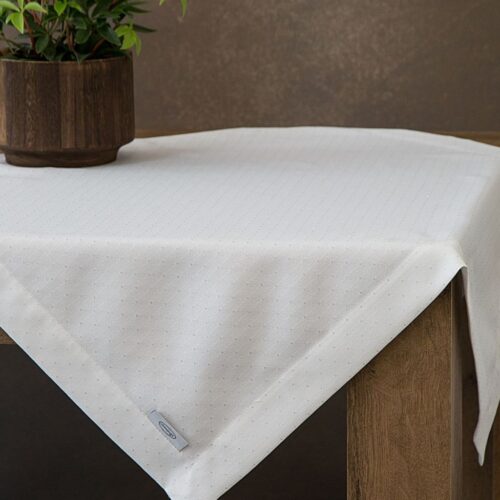 OIK-01 zilverdraad versierde overlay